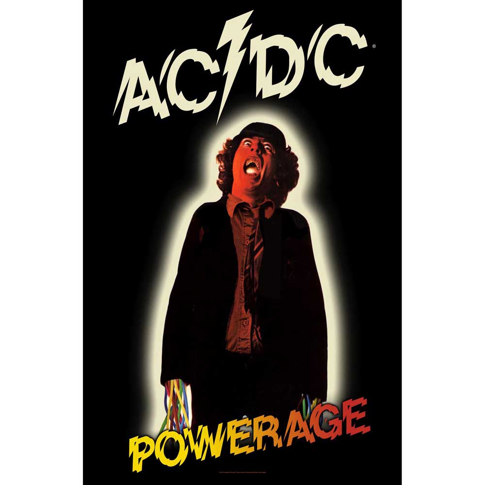 AC/DC Powerage Poster Flag