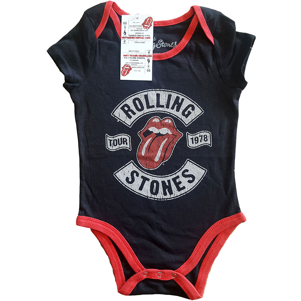 The Rolling Stones US Tour 1978 Baby Grow