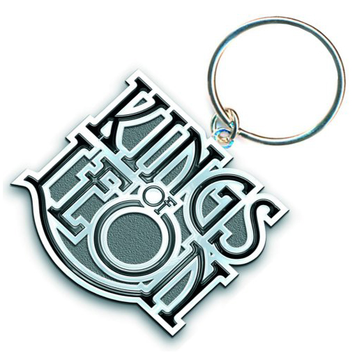 Kings of Leon Scroll Logo Metal Keyring