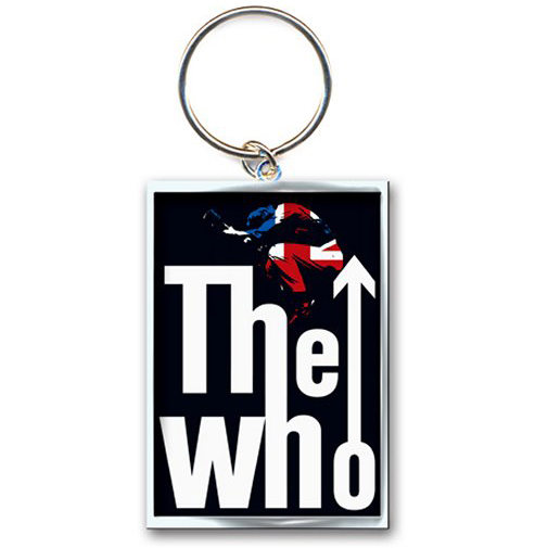 The Who Leap Logo Metal Keyring