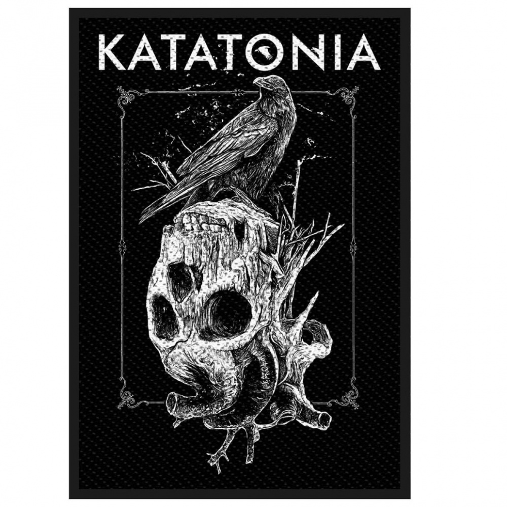 Katatonia Crow Skull Patch