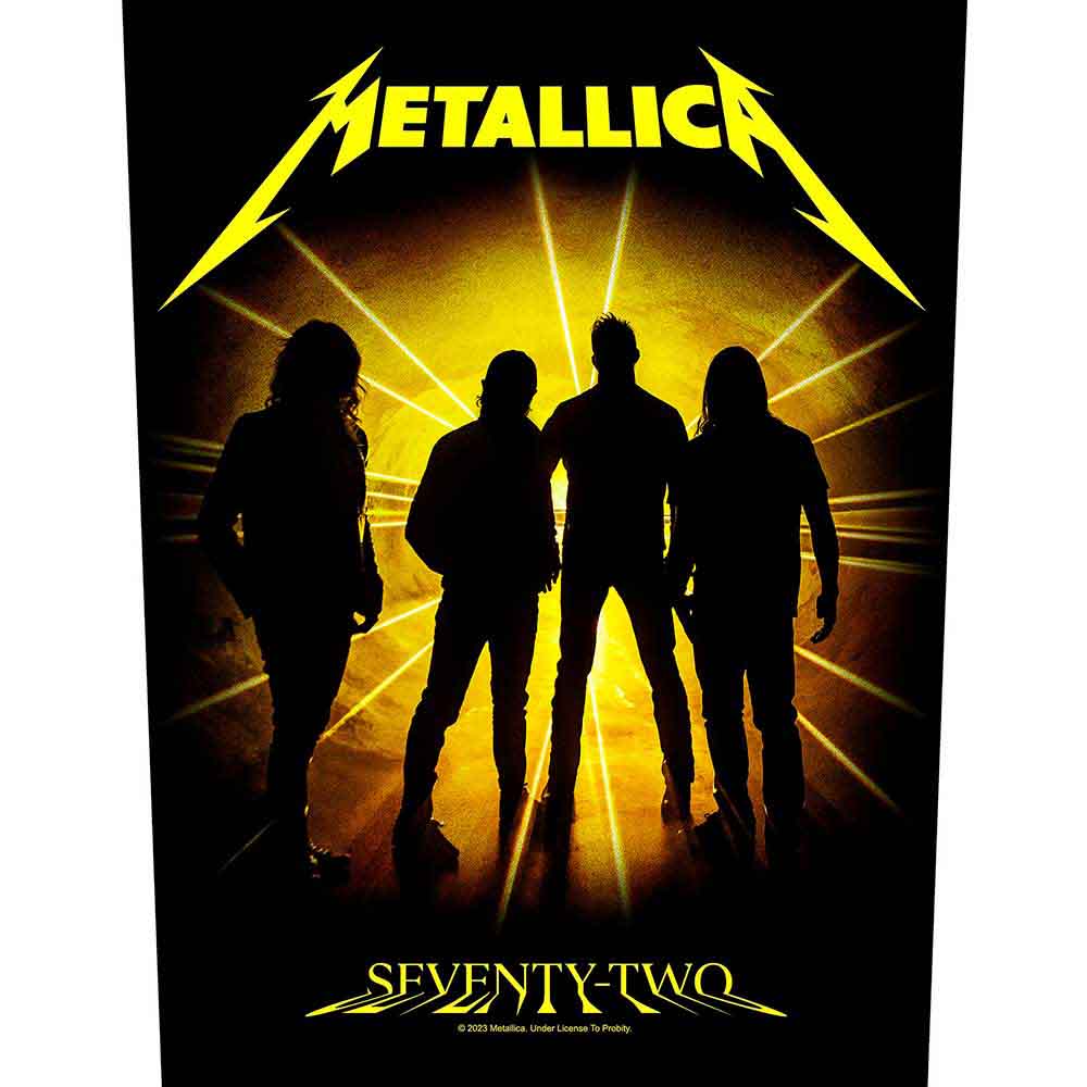 Metallica 72 Seasons Back Patch