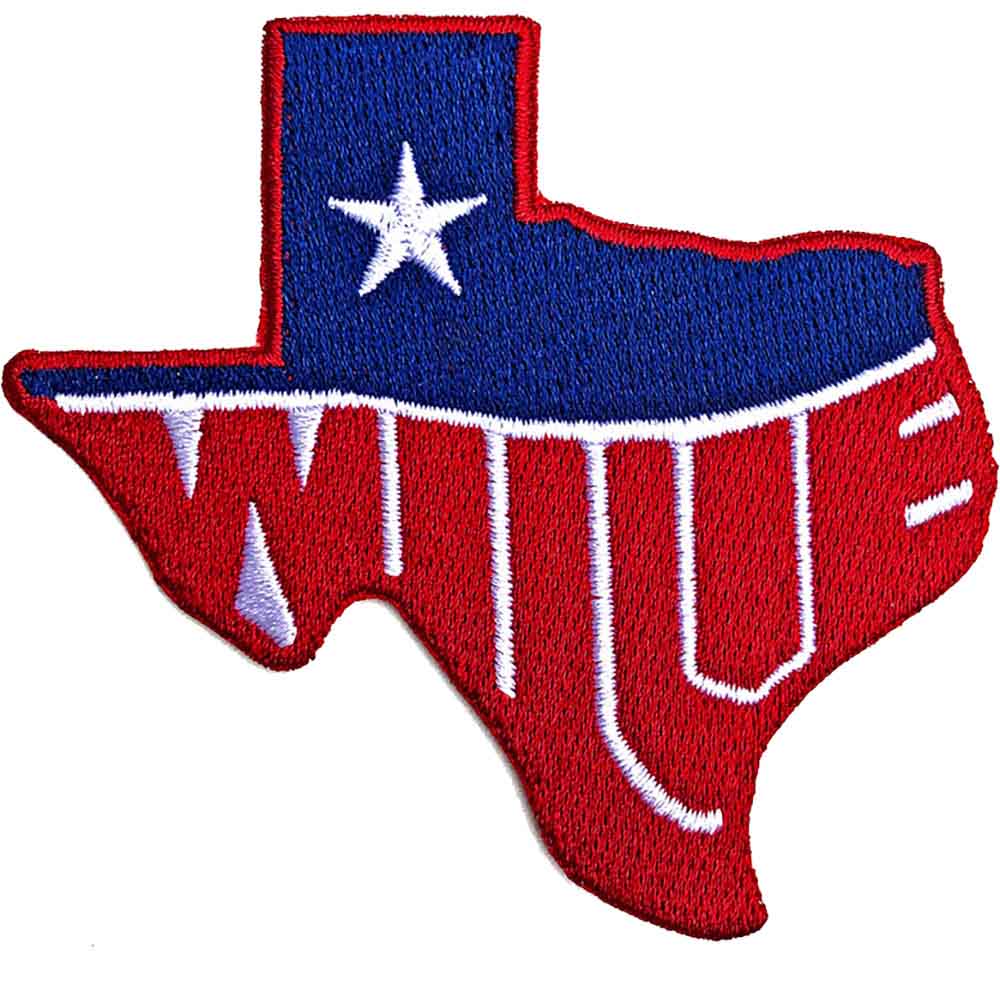 Willie Nelson Texas Logo Patch