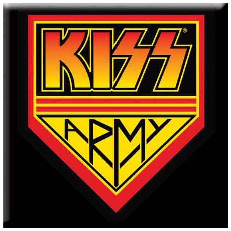 KISS Army Logo Fridge Magnet