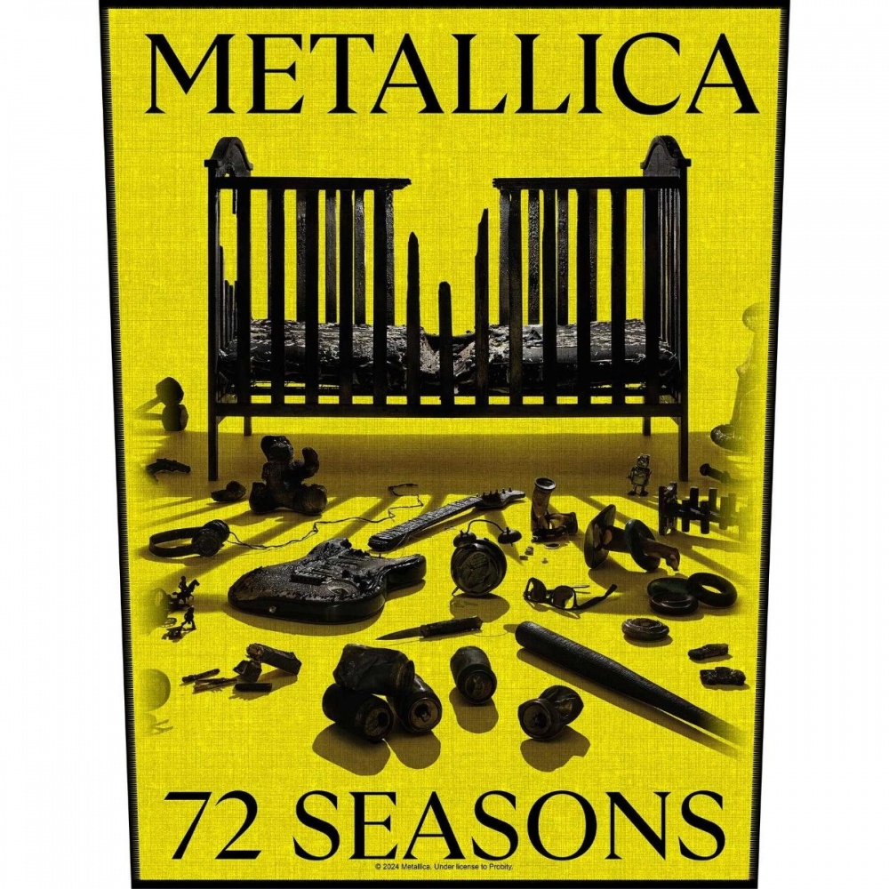 Metallica 72 Seasons Crib Back Patch