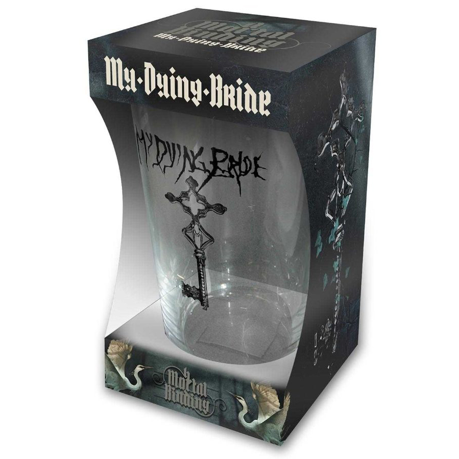 My Dying Bride A Mortal Binding Beer Glass