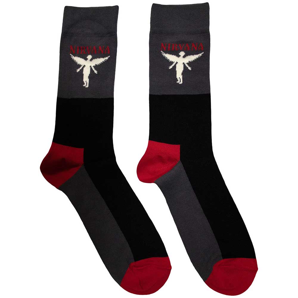 Nirvana In Utero Socks (7-11)