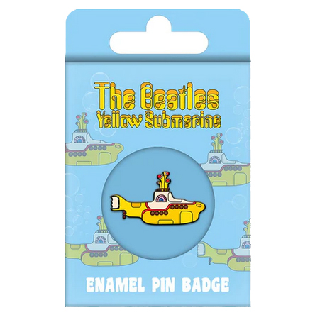 The Beatles Yellow Submarine Enamel Pin Badge