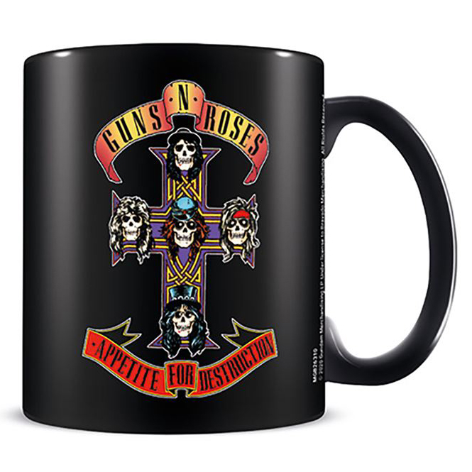 Guns n Roses Appetite Cross 11oz Mug