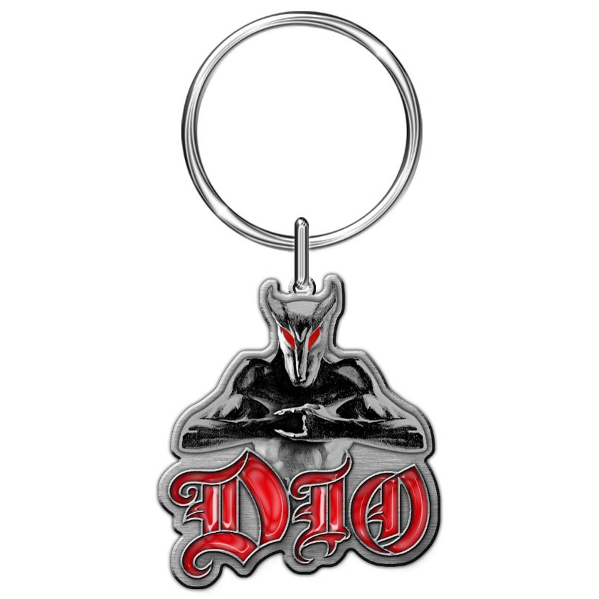 Dio Logo Murray Metal Keyring