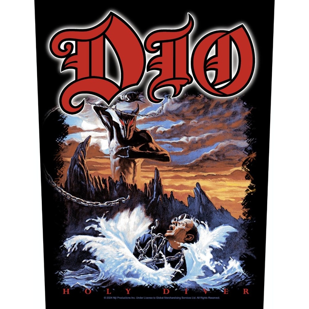 Dio Holy Diver Back Patch