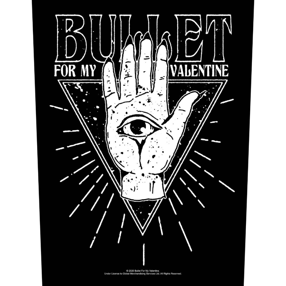 Bullet For My Valentine All Seeing Eye Back Patch