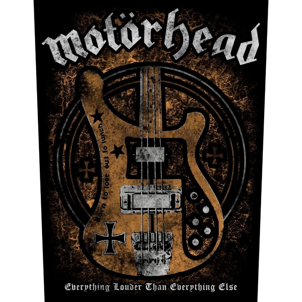 Motorhead Everything Louder Than Everything Else Back Patch