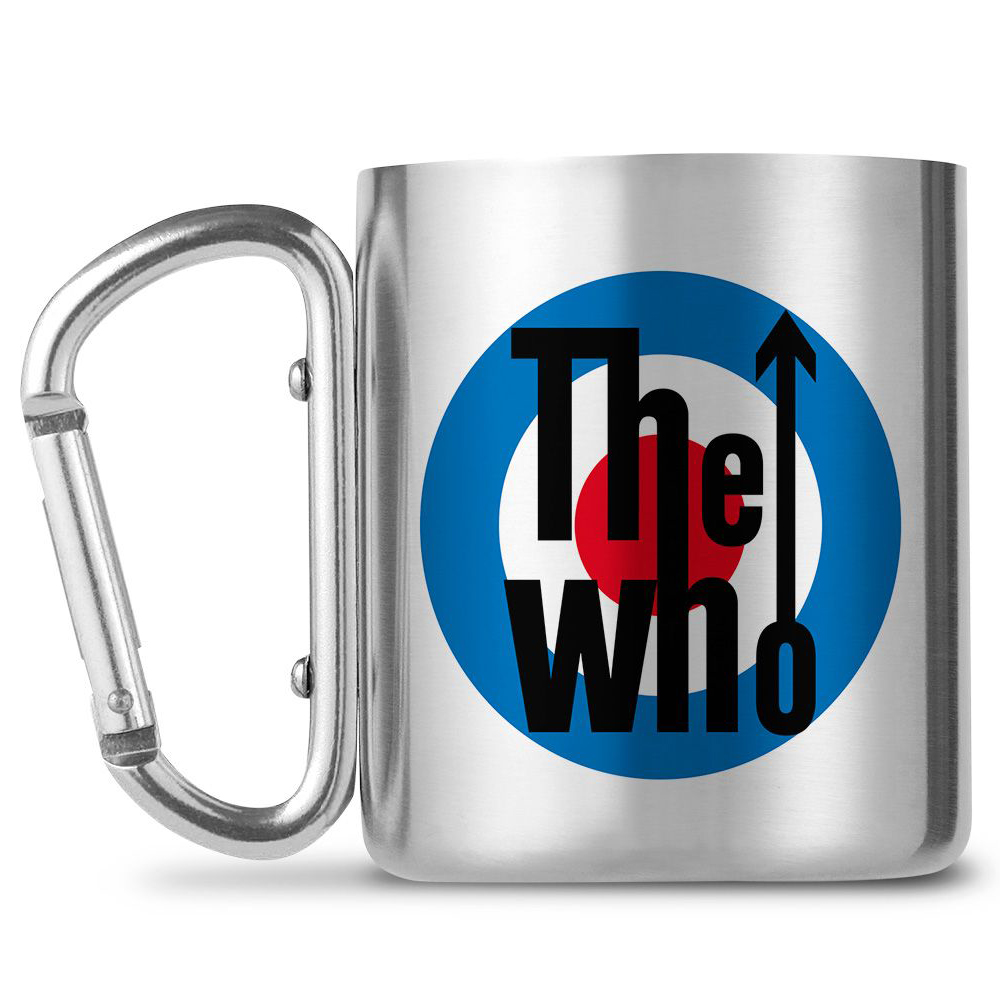 The Who Logo Carabiner Clip Metal Mug