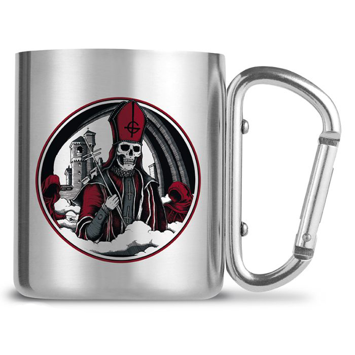 Ghost Secular Haze Carabiner Clip Metal Mug