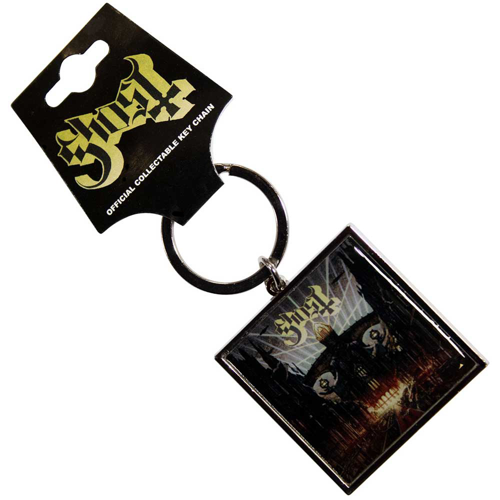 Ghost Meliora Metal Keyring