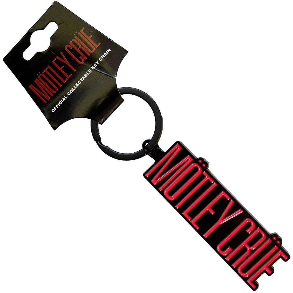 Motley Crue Logo Metal Keyring