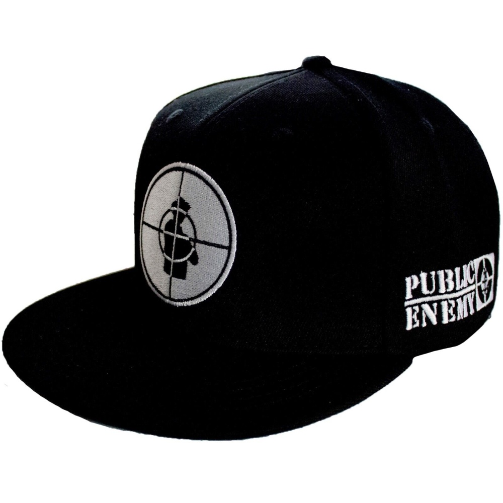 Public Enemy Target Logo Snapback Baseball Cap